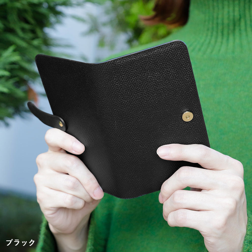 本革 フランス製レザー ヴォー・エプソン 手帳型ケース （ベルトあり）Xperiaシリーズ