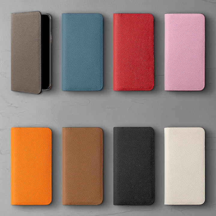 本革 フランス製レザー ヴォー・エプソン 手帳型ケース Google Pixelシリーズ