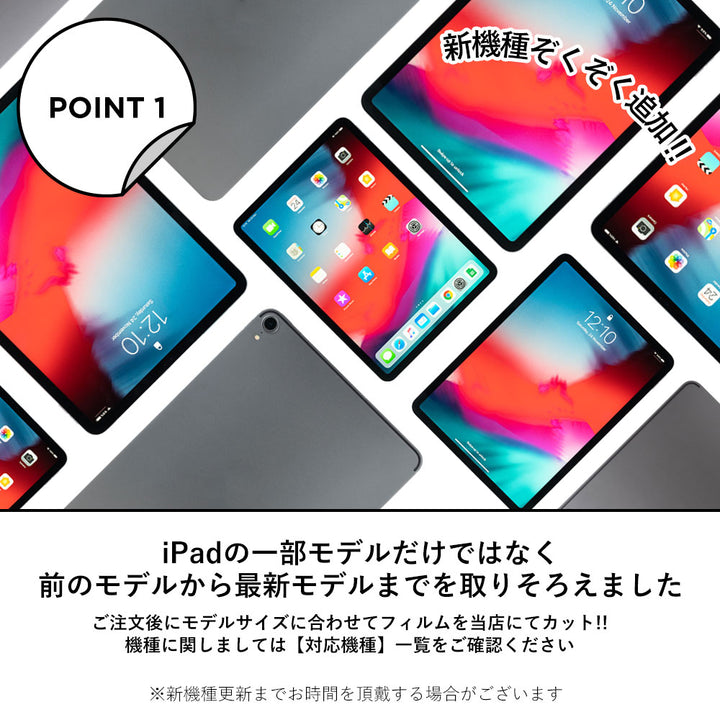 アクセサリー iPad液晶保護 樹脂フィルム（2枚入り）