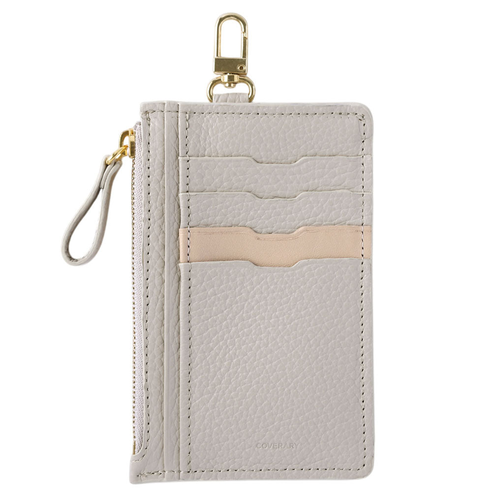 本革 イタリアンシュリンクレザー フラグメントケース  吊り下げフック付き