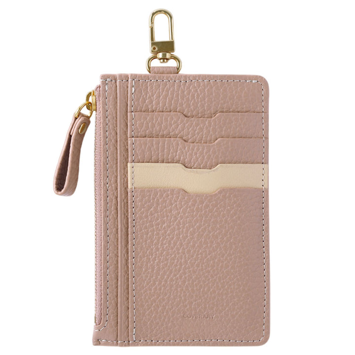 本革 イタリアンシュリンクレザー フラグメントケース  吊り下げフック付き