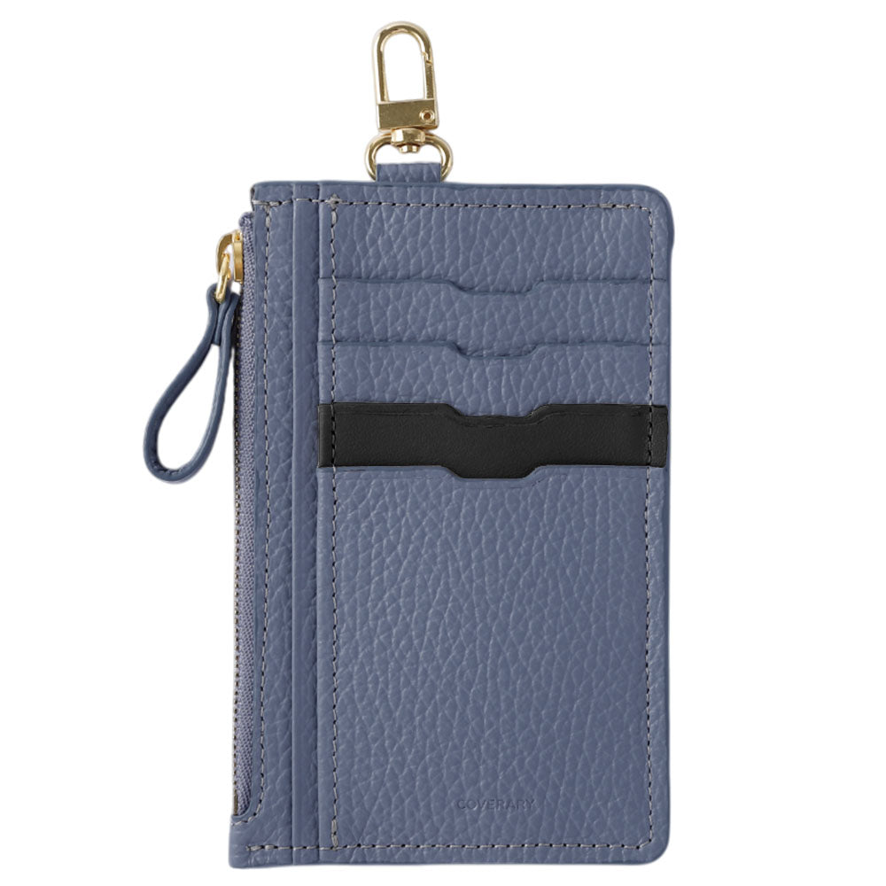 本革 イタリアンシュリンクレザー フラグメントケース  吊り下げフック付き