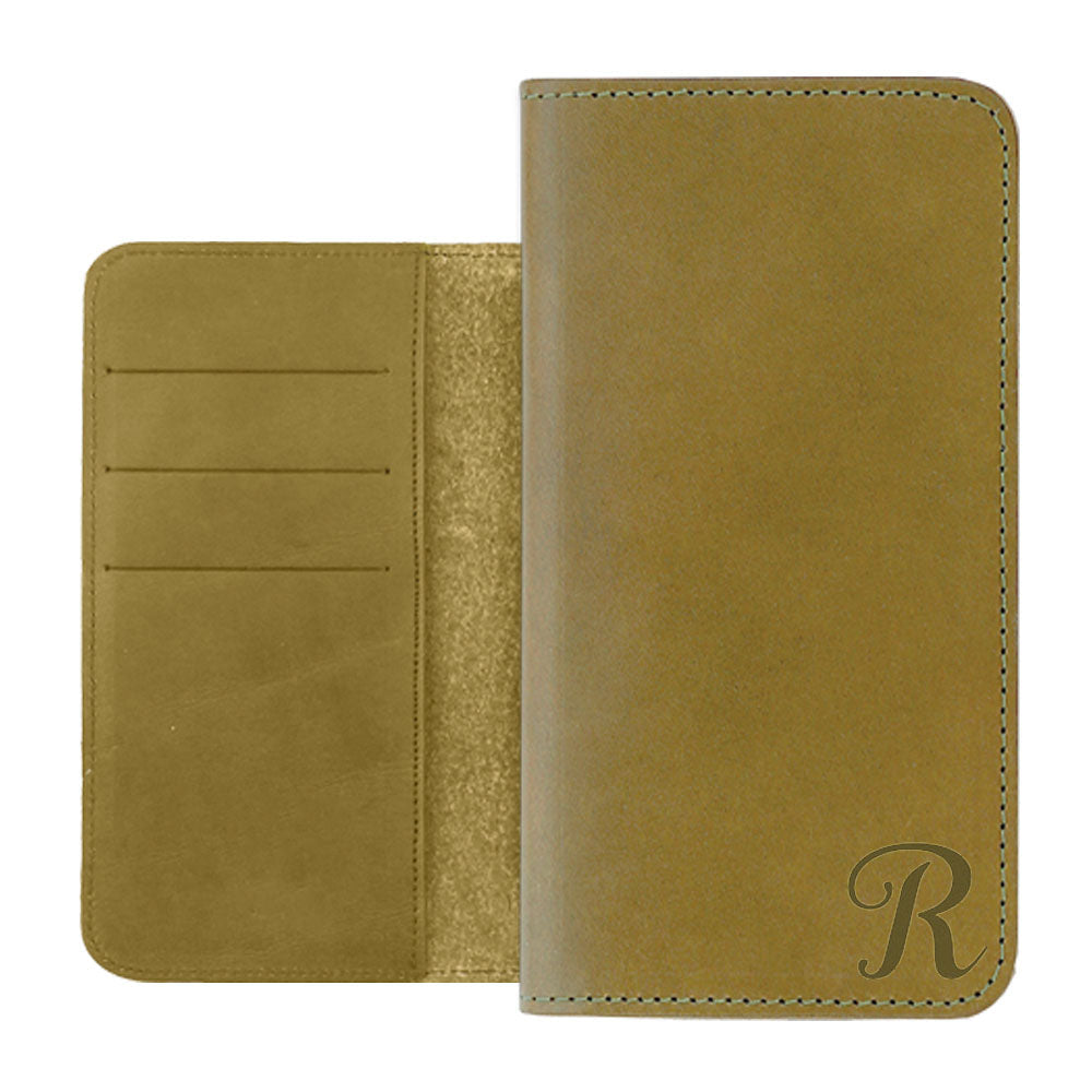 Genuine Leather Tochigi Leather Card Storage Initial Notebook Case Google Pixel Series