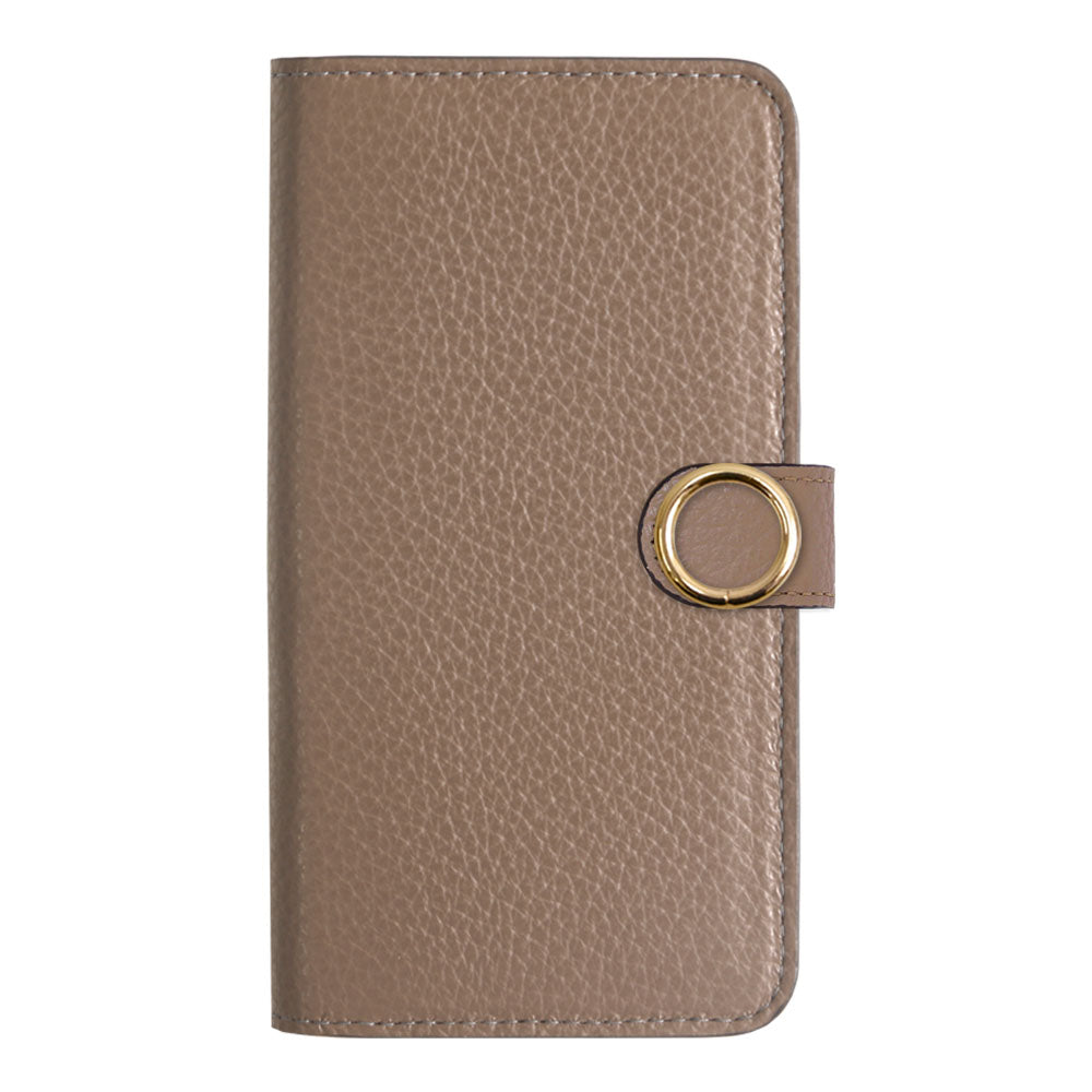 Cuir véritable 32 couleurs cuir italien grainé étui portefeuille avec anneau doré pour cartes (avec ceinture) série Google Pixel