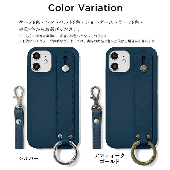 Genuine Leather Tochigi Leather Hand Belt & Shoulder Strap Included Back Case for Google Pixel Series