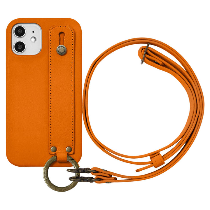 Genuine Leather Tochigi Leather Hand Belt & Shoulder Strap Included Back Case for Google Pixel Series