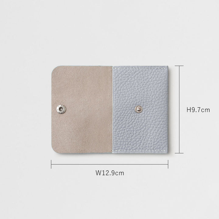 Étui transparent en cuir véritable avec étui pour écouteurs et sangle d'épaule à anneau (avec réglage de la ferrure) et étui arrière