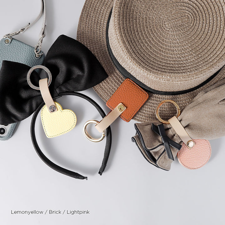 アクセサリー 本革 イタリアンシュリンクレザー マルチクリップホルダー