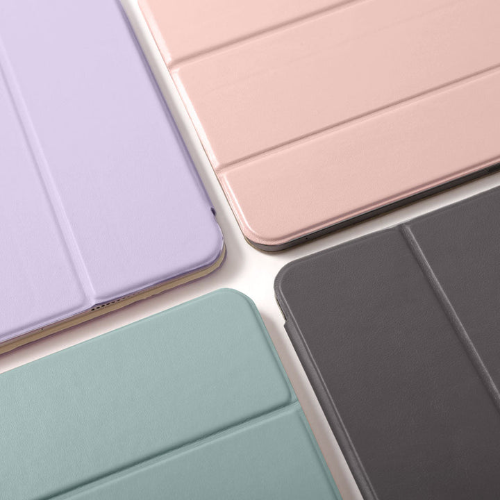 Cuir véritable cuir lisse italien Fonction support Étui iPad