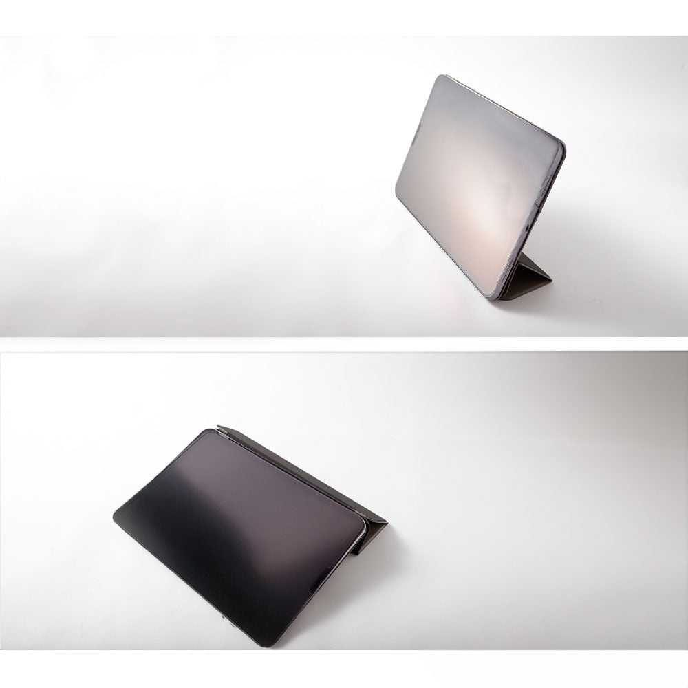 Cuir véritable cuir lisse italien Fonction support Étui iPad