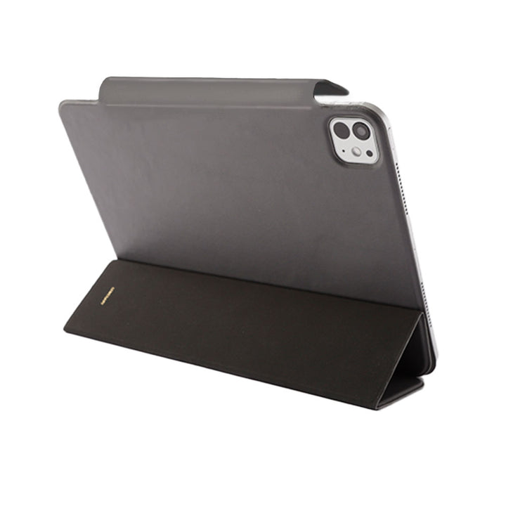 Cuir véritable cuir lisse italien Fonction support Étui iPad