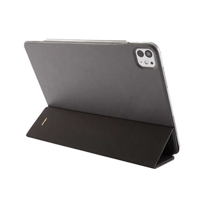 Cuir véritable cuir lisse italien Fonction support Étui iPad