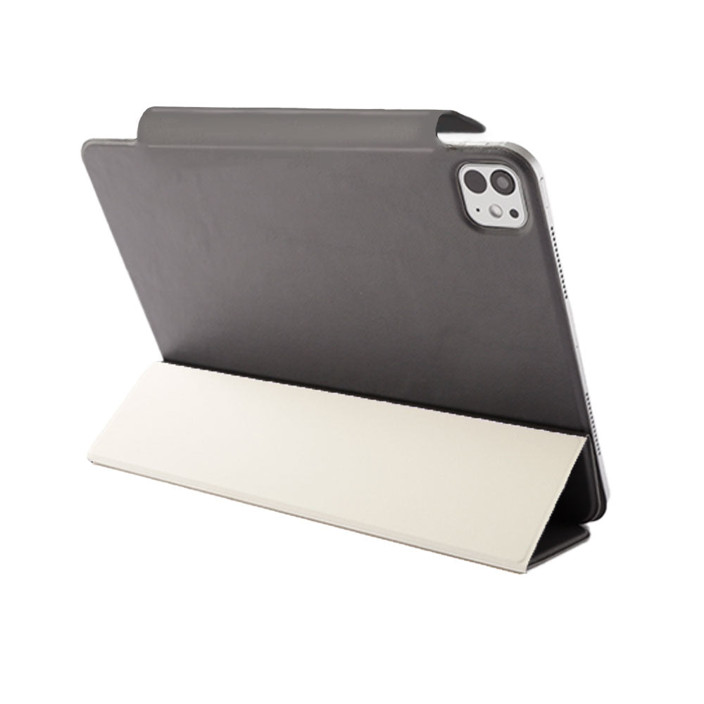 Cuir véritable cuir lisse italien Fonction support Étui iPad