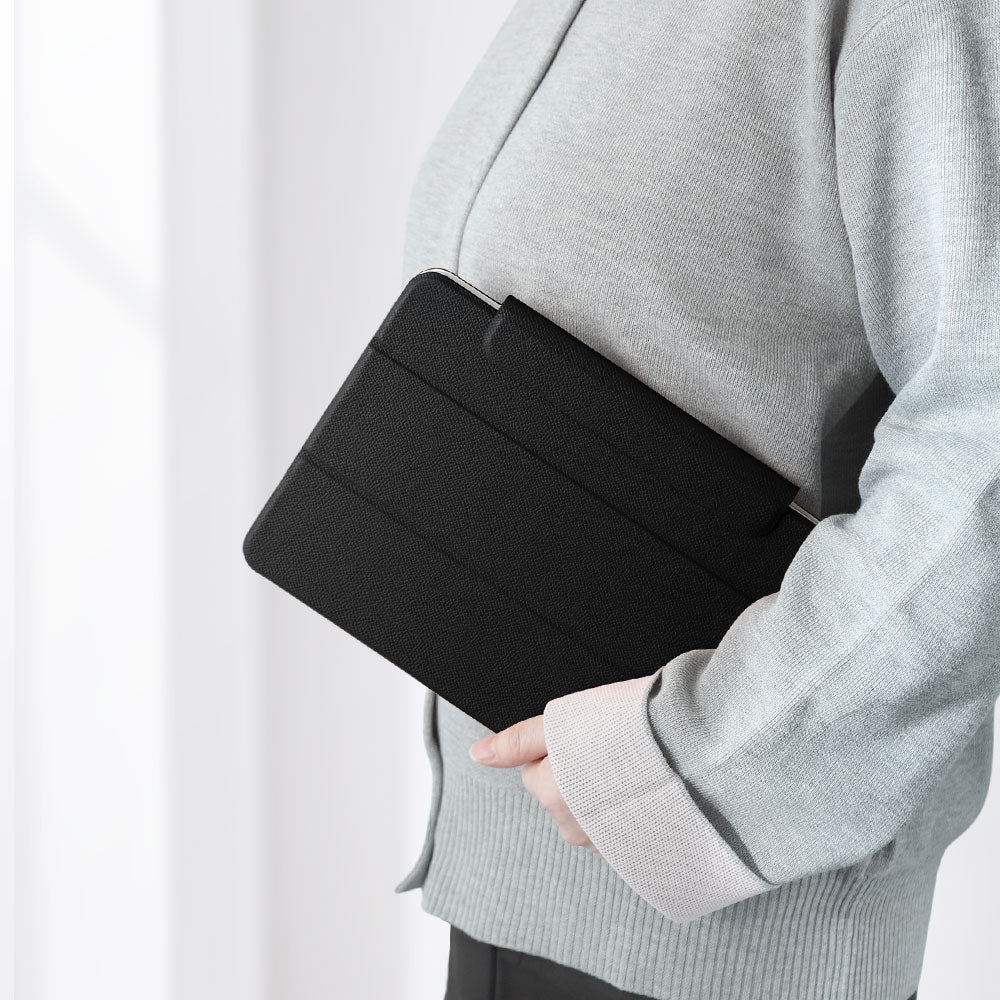 本革 フランス製レザー ヴォー・エプソン スタンド機能 iPadケース