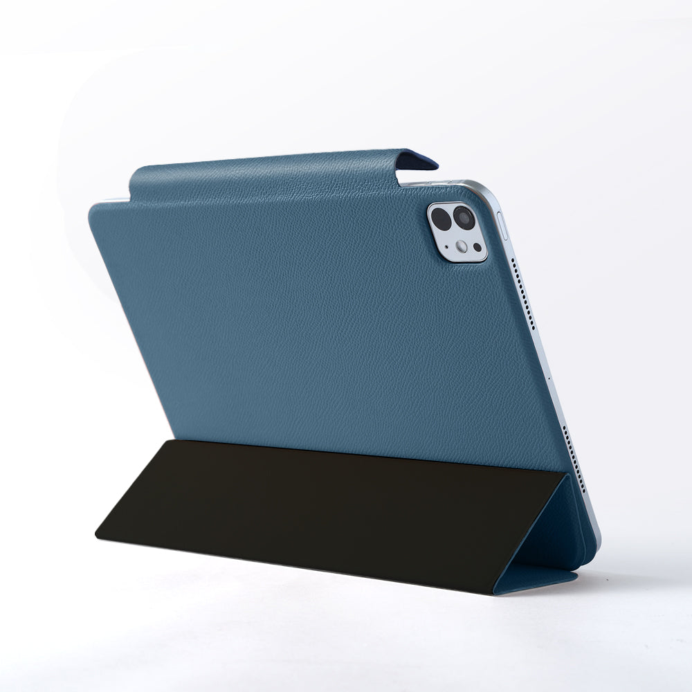 本革 フランス製レザー ヴォー・エプソン スタンド機能 iPadケース