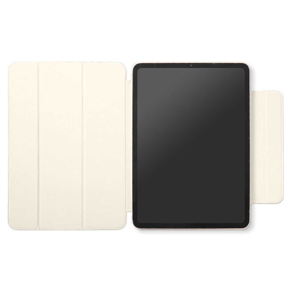 HERMES レザー iPadケース 黒 本革 フランス製レザー ヴォー・エプソン スタンド機能 iPadケース