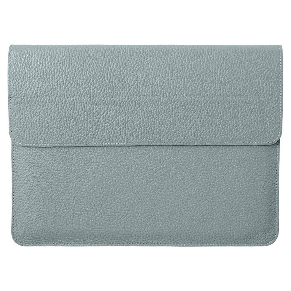 Étui pour iPad en cuir italien grainé véritable