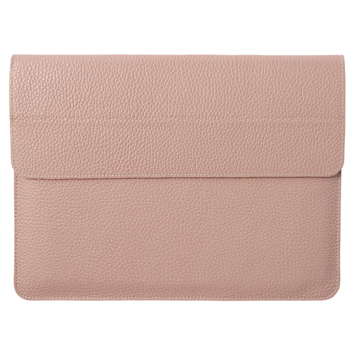 Étui pour iPad en cuir italien grainé véritable