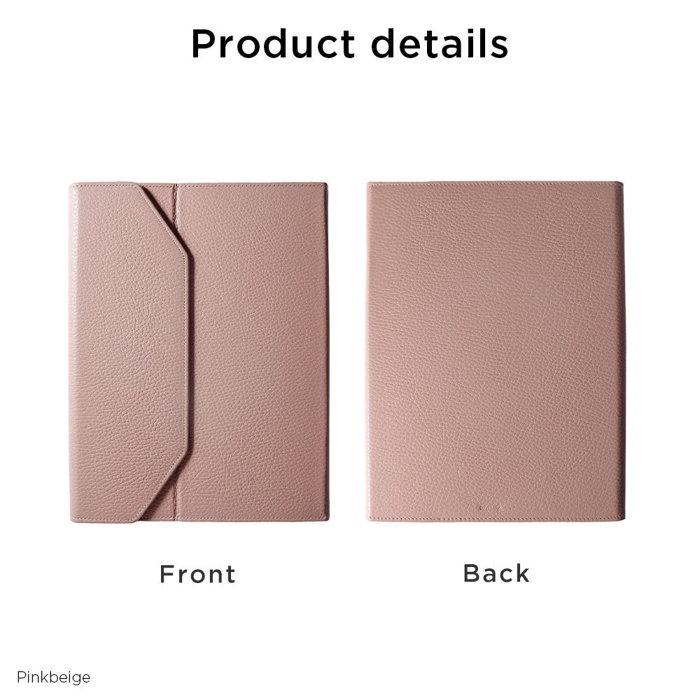 本革 イタリアンシュリンクレザー 三つ折り スタンド機能 iPadケース