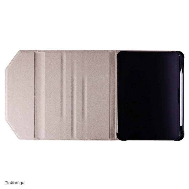 本革 イタリアンシュリンクレザー 三つ折り スタンド機能 iPadケース