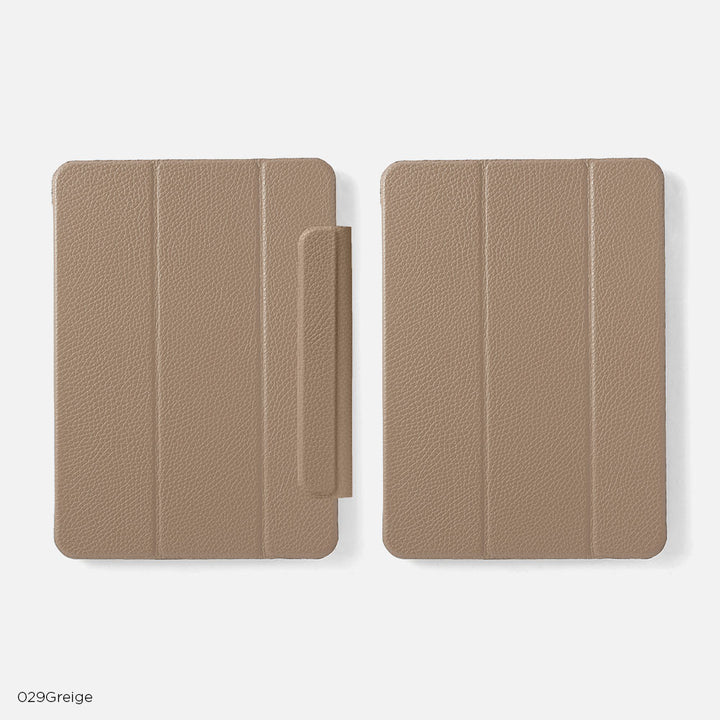 本革 32色 イタリアンシュリンクレザー スタンド機能 iPadケース