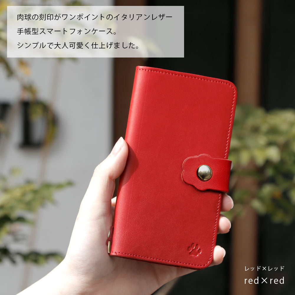 Étui portefeuille avec ceinture pour cartes en cuir italien véritable, motif chat (avec ceinture) pour la série Xperia