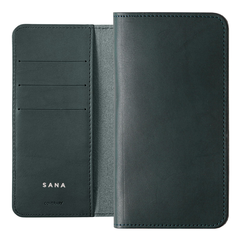 本革 イタリアンレザー カード収納 名入れ 刻印(カラー箔押し) 手帳型ケース Google Pixelシリーズ