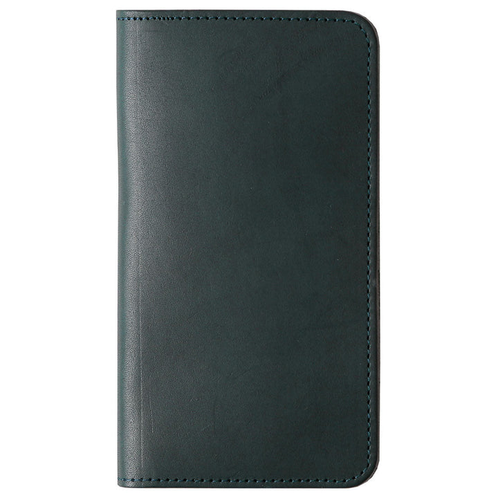 Étui portefeuille en cuir véritable italien pour la série Galaxy