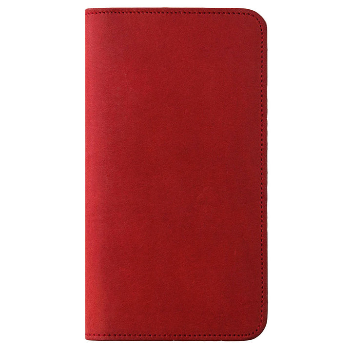 Étui portefeuille en cuir véritable italien pour la série Galaxy