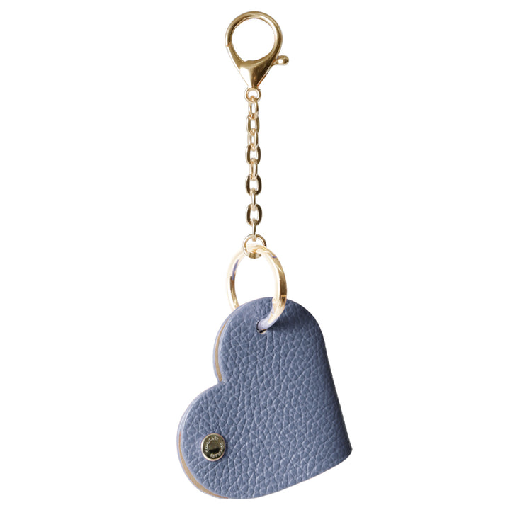 Accessories Genuine Leather 32 Colors Italian Shrink Leather Heart Key Charm