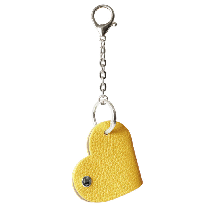 Accessories Genuine Leather 32 Colors Italian Shrink Leather Heart Key Charm