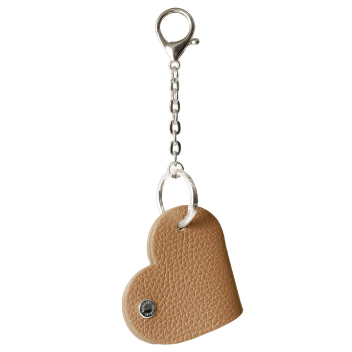 Accessories Genuine Leather 32 Colors Italian Shrink Leather Heart Key Charm