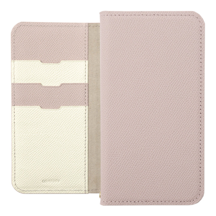 本革 カード収納 バイカラー スタンド機能 手帳型ケース