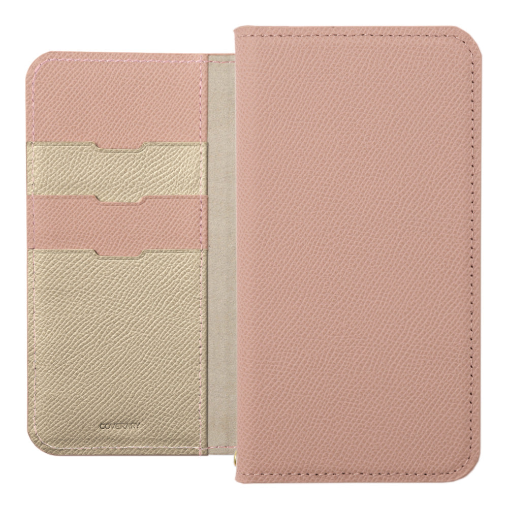 Genuine leather card storage bicolor stand function notebook-style case for Google Pixel series