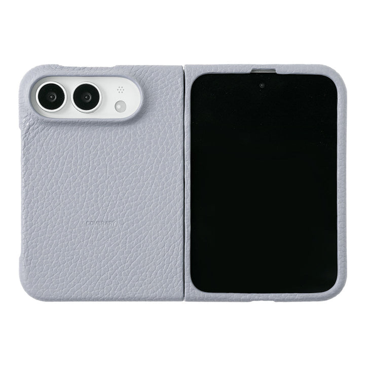 Genuine leather iPhone Duo case, MagSafe compatible, 32 colors, Italian shrink leather