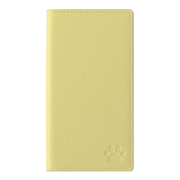 ヴィーガンレザー ネコ型ポケット バイカラー スタンド機能 手帳型ケース Xperiaシリーズ