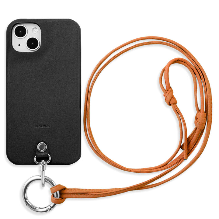 Genuine Leather Tochigi Leather Ring Shoulder Strap (No Metal Fitting Adjustment) Included Back Case Xperia Series