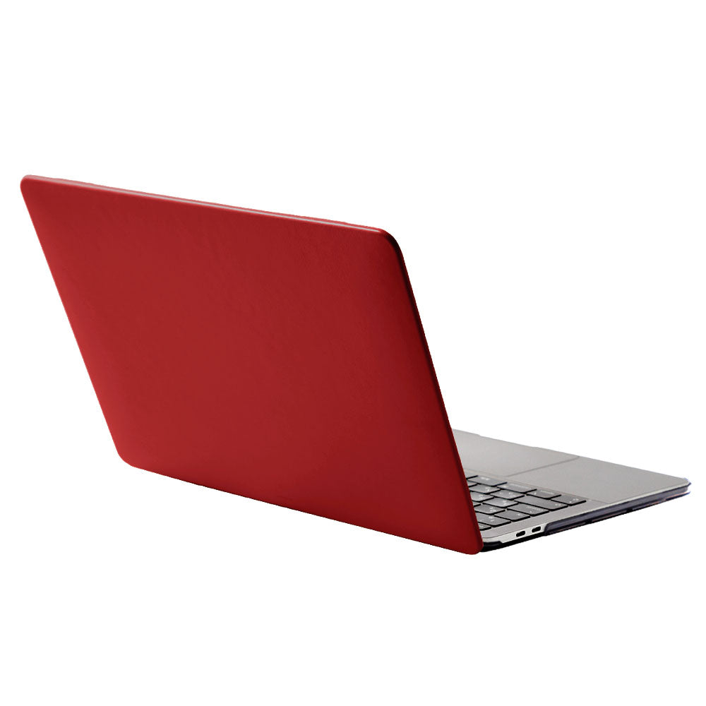 レザー調 赤いアルバムカバー 本革 イタリアンスムースレザー Macbookカバー – COVERARY