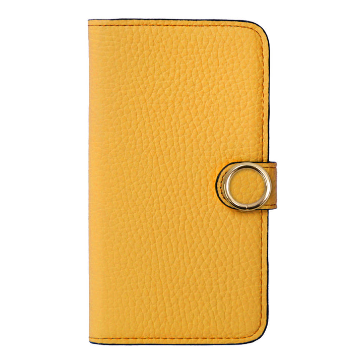 Cuir véritable 32 couleurs cuir italien grainé étui portefeuille avec anneau doré pour cartes (avec ceinture) série Google Pixel