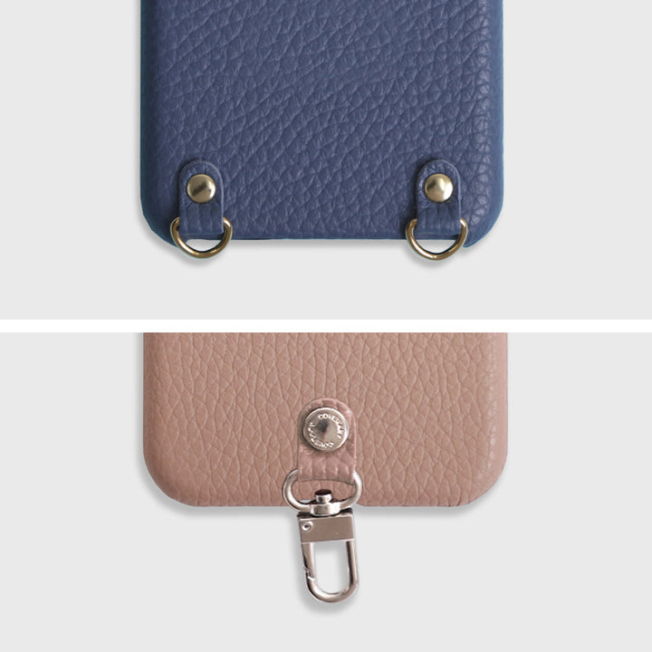 Cuir véritable 32 couleurs cuir italien grainé coque arrière série Xperia