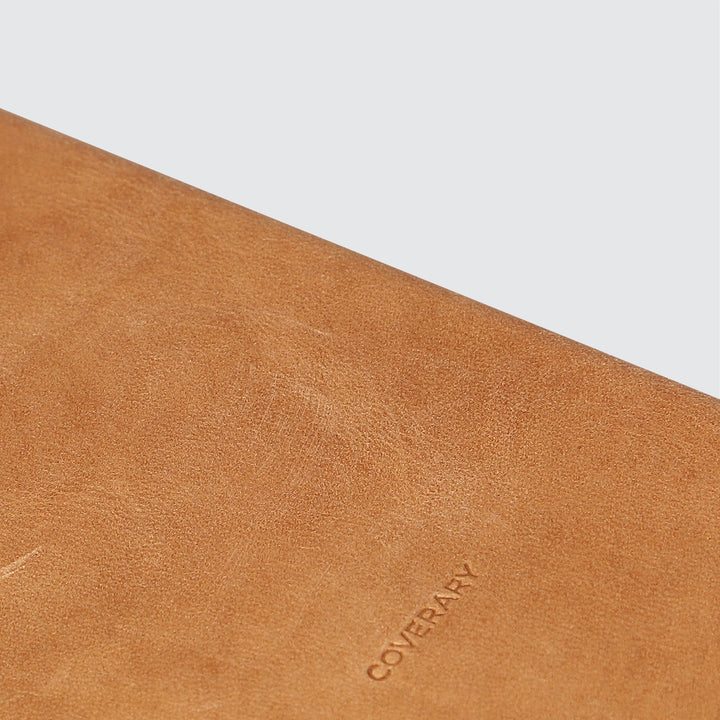 MagSafe-compatible genuine leather card pocket, Mostro Japan leather