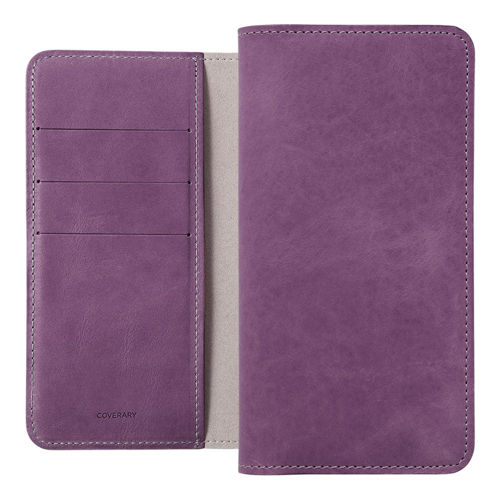 Genuine leather Japan leather Mostro card storage notebook-style case Xperia series