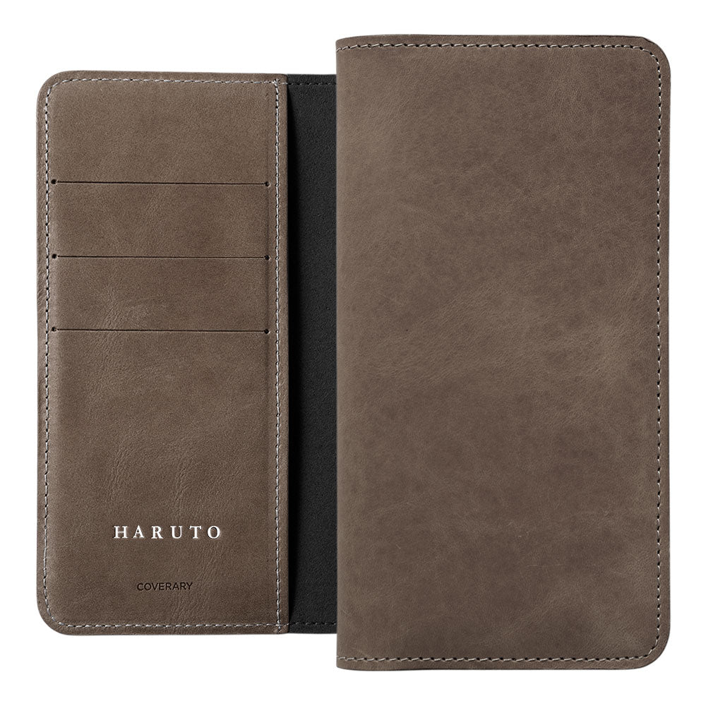 Genuine Leather Japan Leather Mostro Card Storage Personalized Engraving (Color Foil Stamping) Notebook-style Case Xperia Series