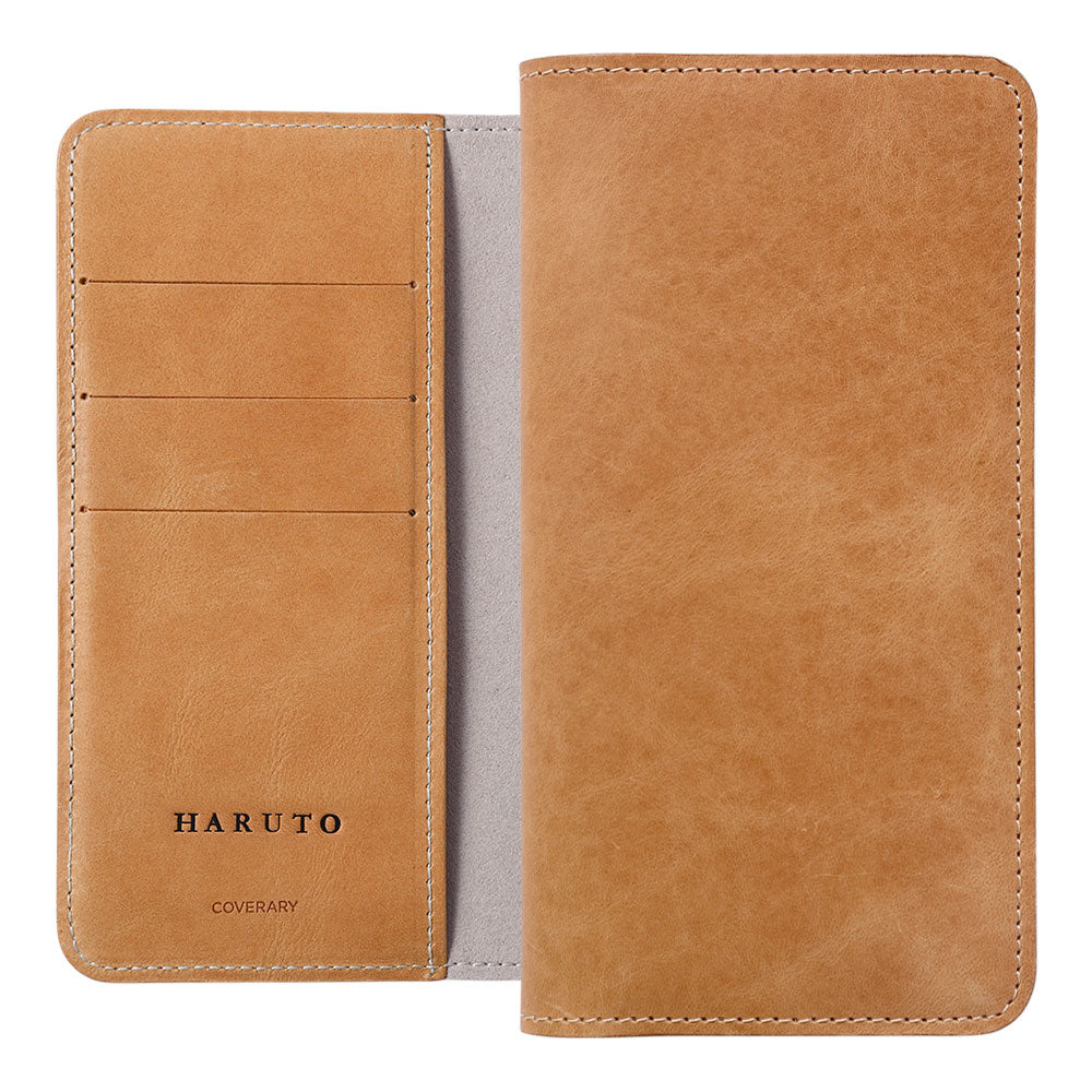 Genuine Leather Japan Leather Mostro Card Storage Personalized Engraving (Color Foil Stamping) Notebook-style Case Xperia Series