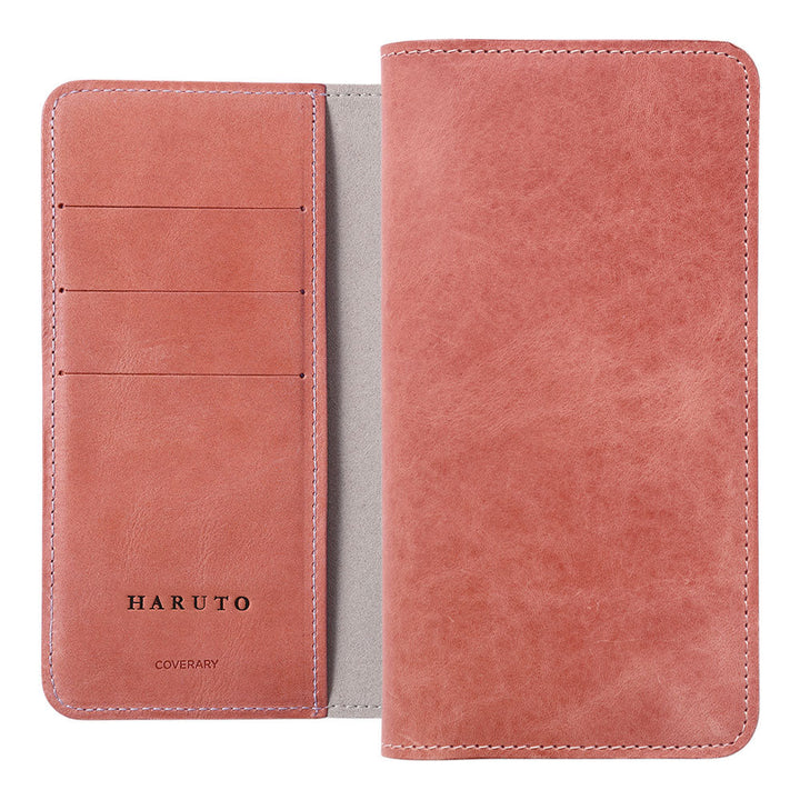Genuine Leather Japan Leather Mostro Card Storage Personalized Engraving (Color Foil Stamping) Notebook-style Case Xperia Series