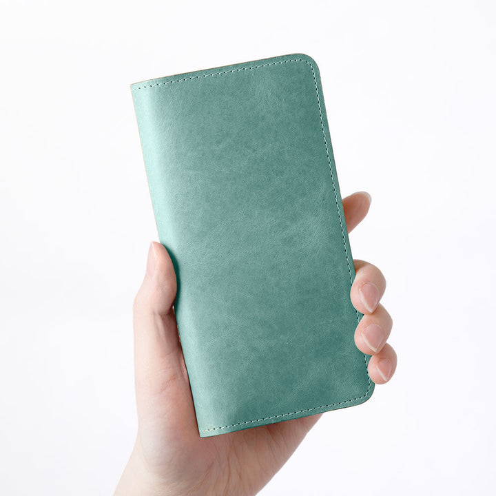 Genuine Leather Japan Leather Mostro Card Storage Personalized Engraving (Color Foil Stamping) Notebook-style Case Xperia Series