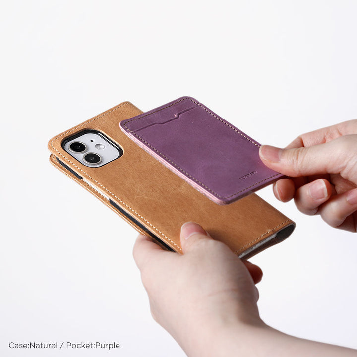 Genuine Leather Japan Leather Mostro Selectable Back Pocket Card Storage Notebook Case Google Pixel Series