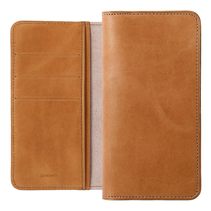 Genuine Leather Japan Leather Mostro Card Storage Notebook-style Case (Twist Pocket) Xperia Series