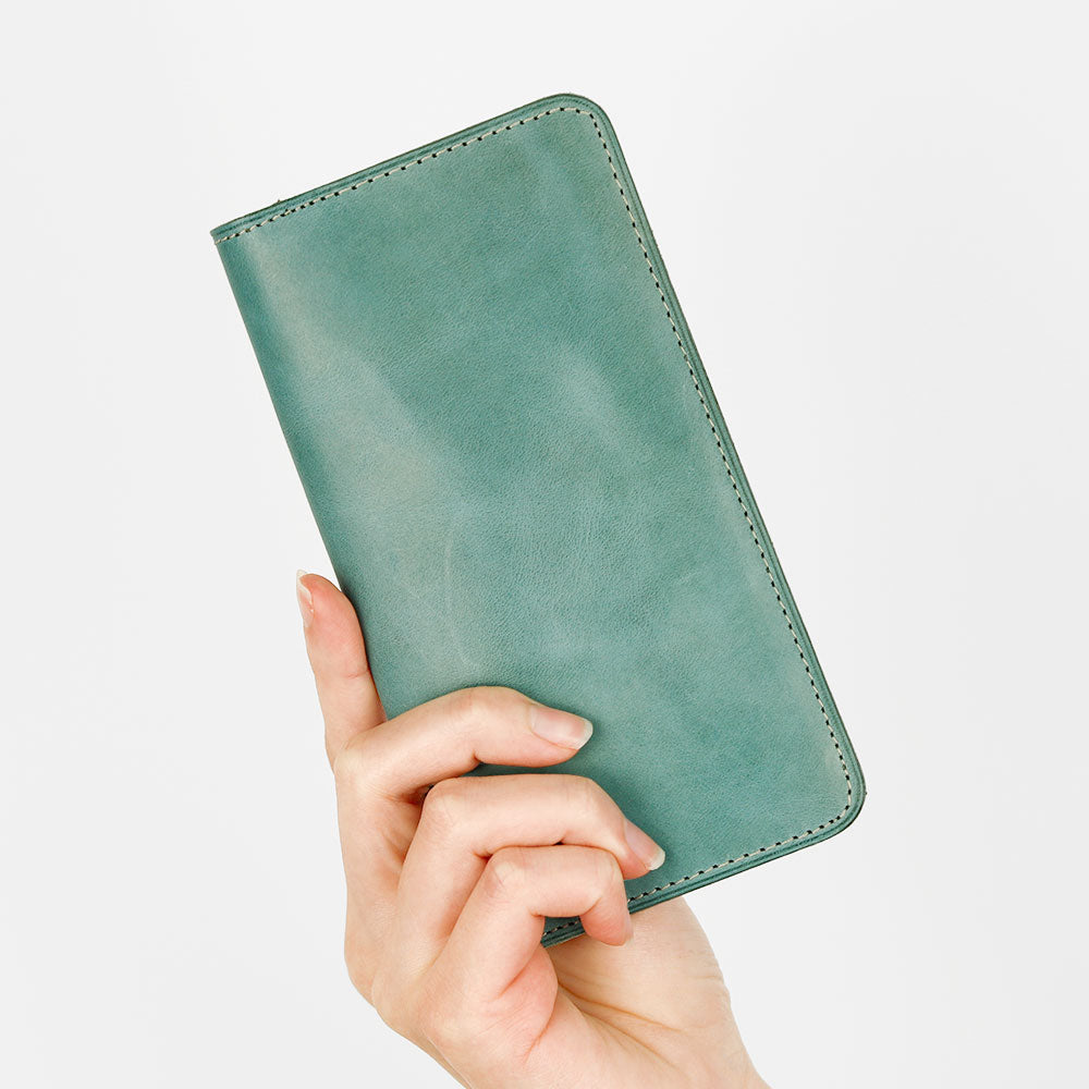 Genuine Leather Japan Leather Mostro Card Storage Notebook-style Case (Twist Pocket) Xperia Series