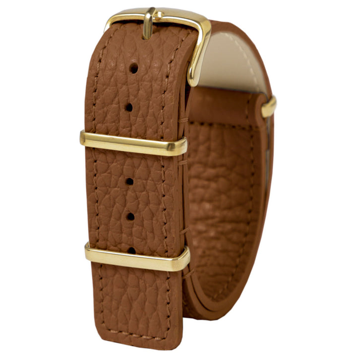 本革 32色 イタリアンシュリンクレザー NATOタイプ スマートウォッチ 腕時計ベルト